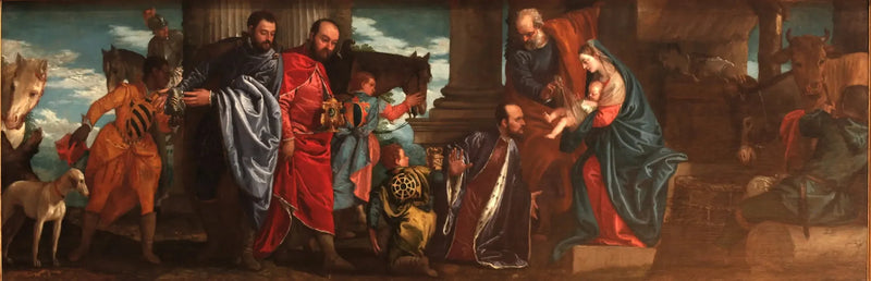 A Adoração dos Três Reis Magos - Paulo Véronèse