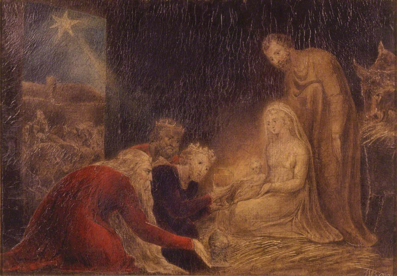A Adoração dos Reis - William Blake