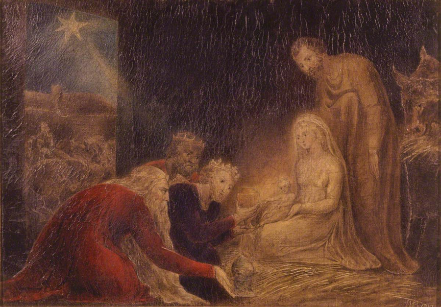A Adoração dos Reis - William Blake