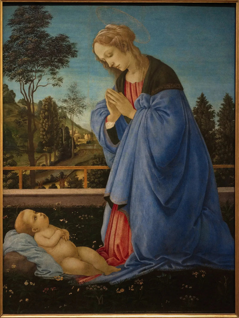 A Adoração de Cristo - Filippino Lippi