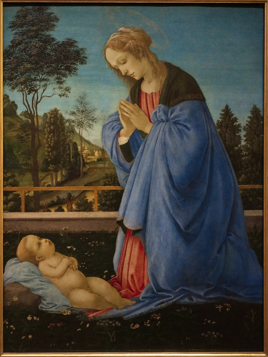 A Adoração de Cristo - Filippino Lippi