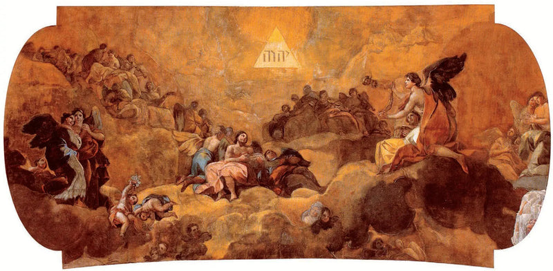 A Adoração do Nome de Deus - Francisco de Goya