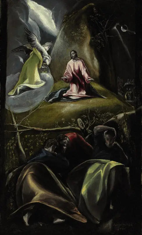A Agonia no Jardim de Oliveira - El Greco