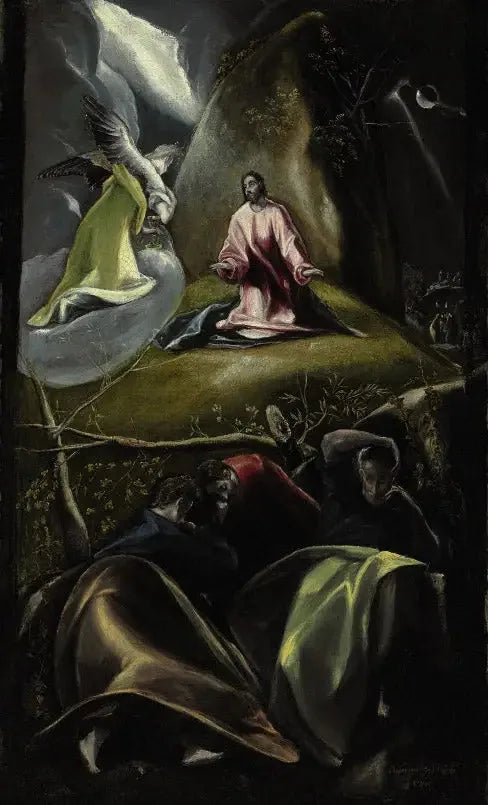 A Agonia no Jardim de Oliveira - El Greco