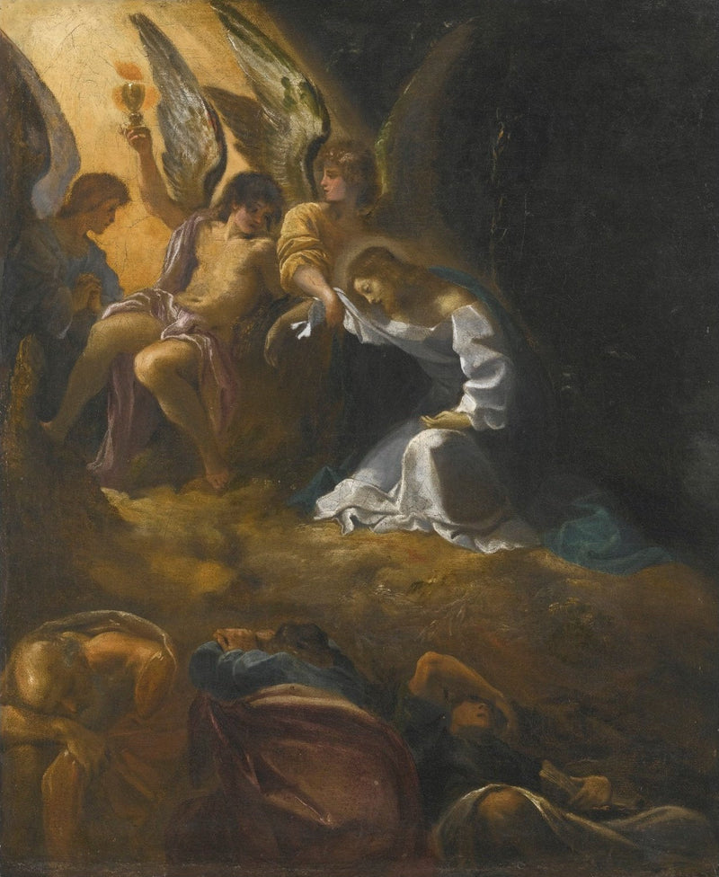 A agonia no jardim de Getsêmani - Ludovico Carracci