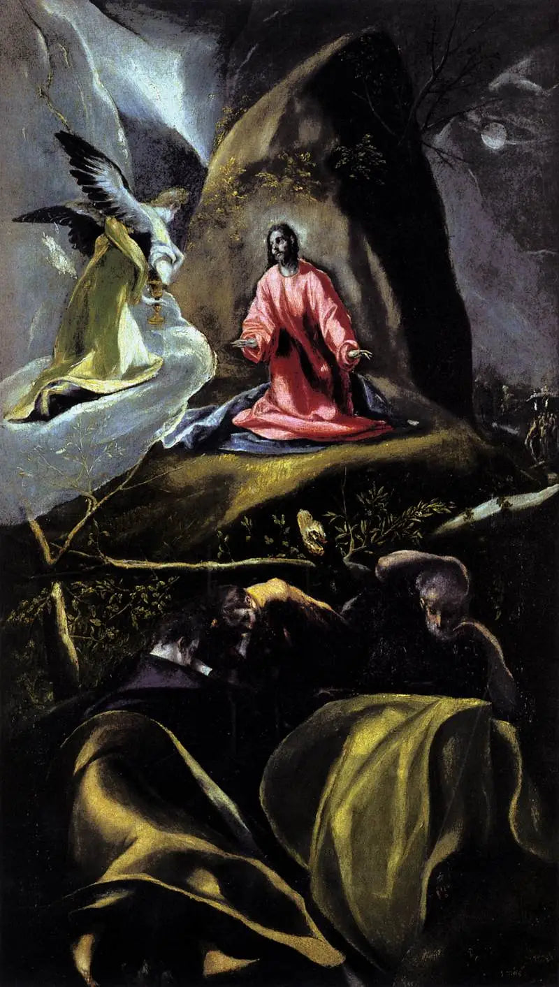 A Agonia no Jardim dos Olivais. - El Greco