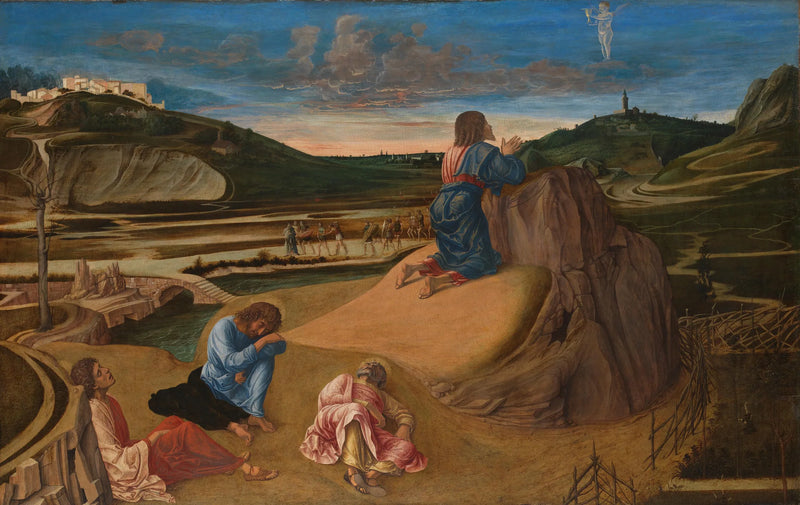 A Agonia no Jardim dos Olivais - Giovanni Bellini
