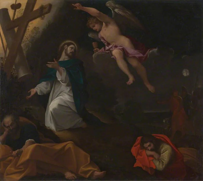 L'agonie dans le jardin - Ludovico Carracci image 1 copie peinte à la main à l’huile