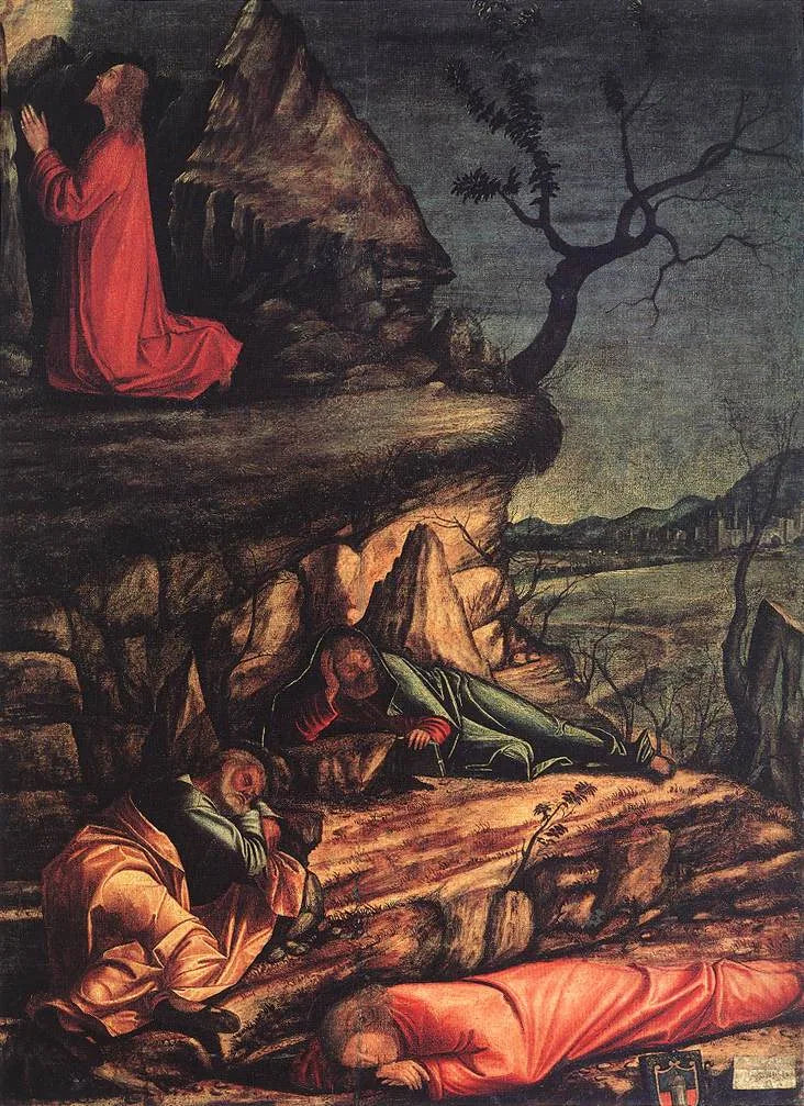 A agonia no jardim - Vittore Carpaccio