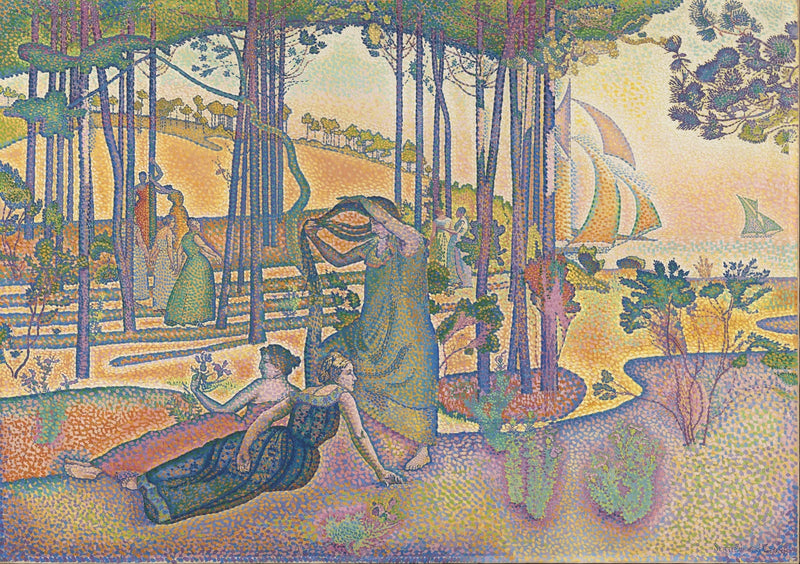 O Ar do Entardecer - Henri-Edmond Cross
