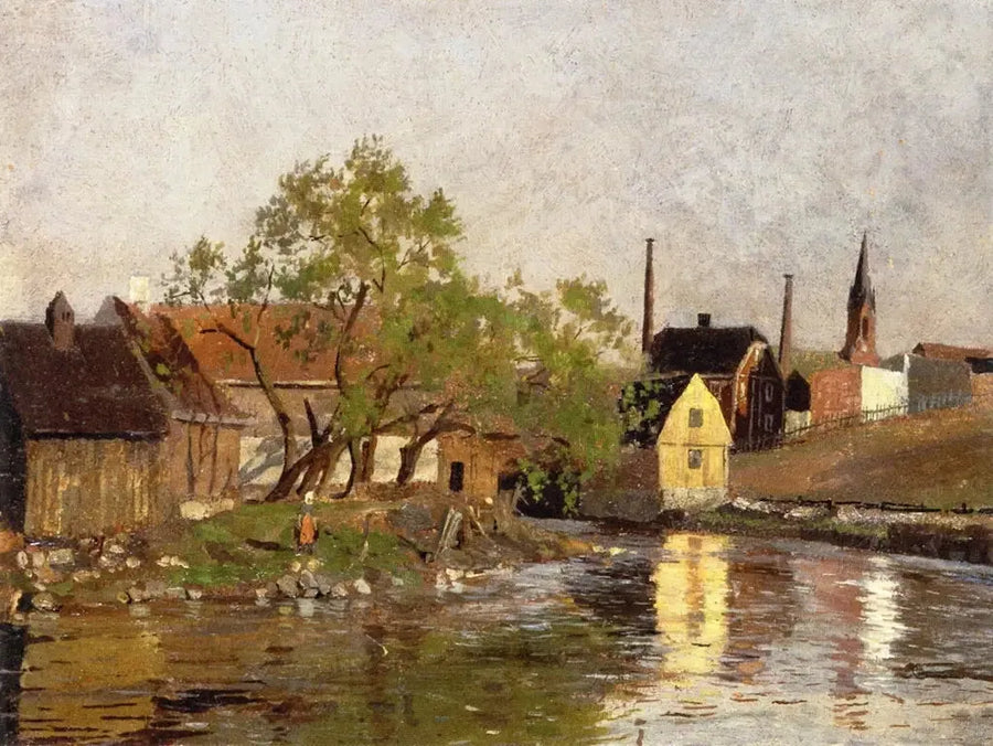 A Akerselva - Edvard Munch