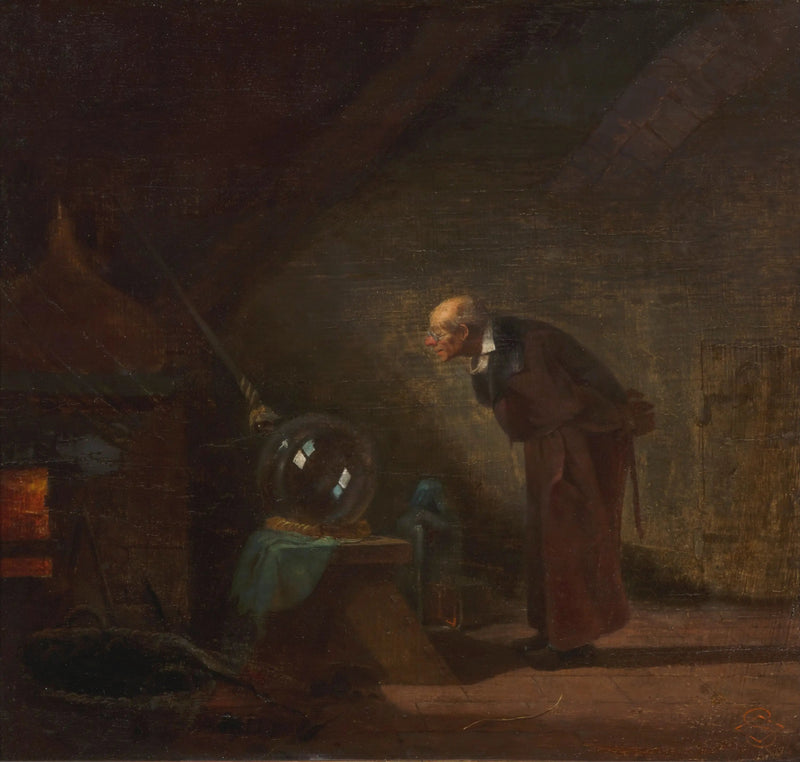 O Alquimista - Carl Spitzweg