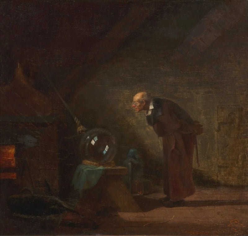 O Alquimista - Carl Spitzweg