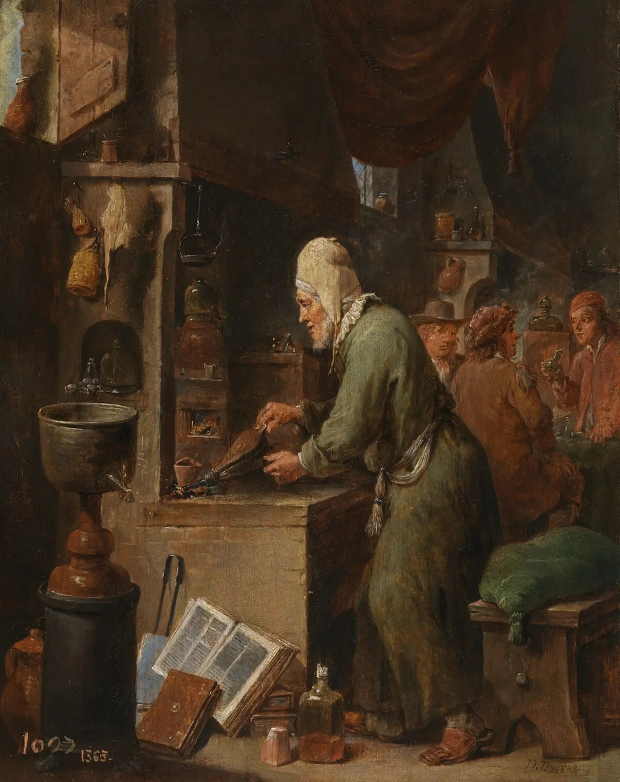 O Alquimista - David Teniers o Jovem