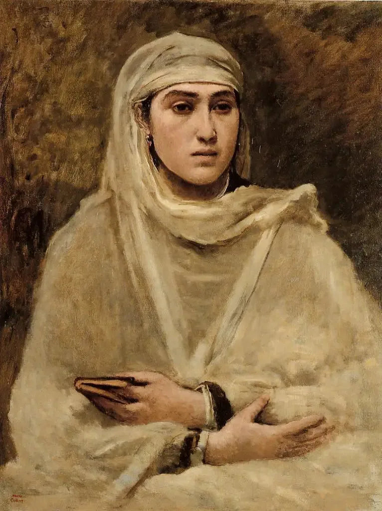 A Algeriana - Jean-Baptiste Camille Corot