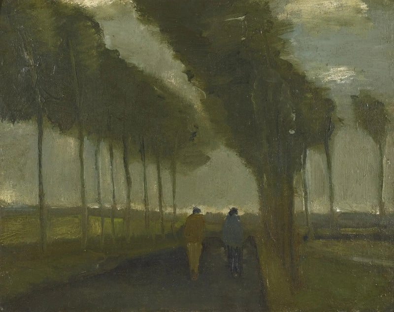 O Caminho dos Dois Passeantes - Vincent van Gogh