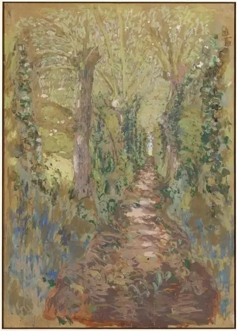 A Allee na floresta, Amfreville - Édouard Vuillard