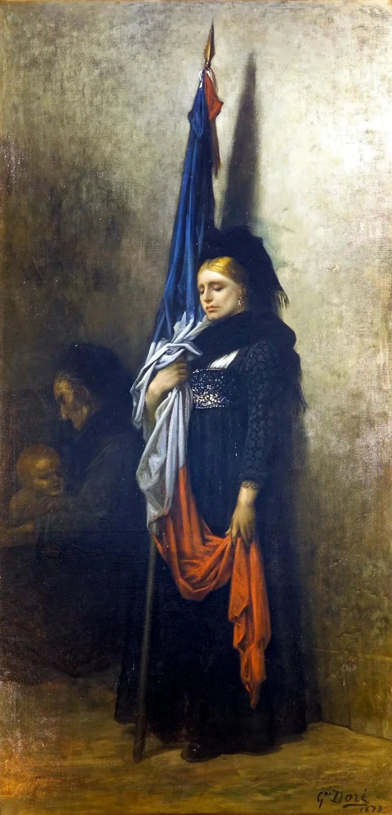 A Alsácia ferida - Gustave Doré