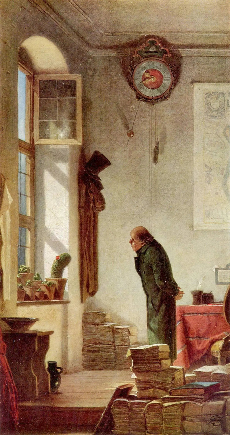 O amante de cactos - Carl Spitzweg