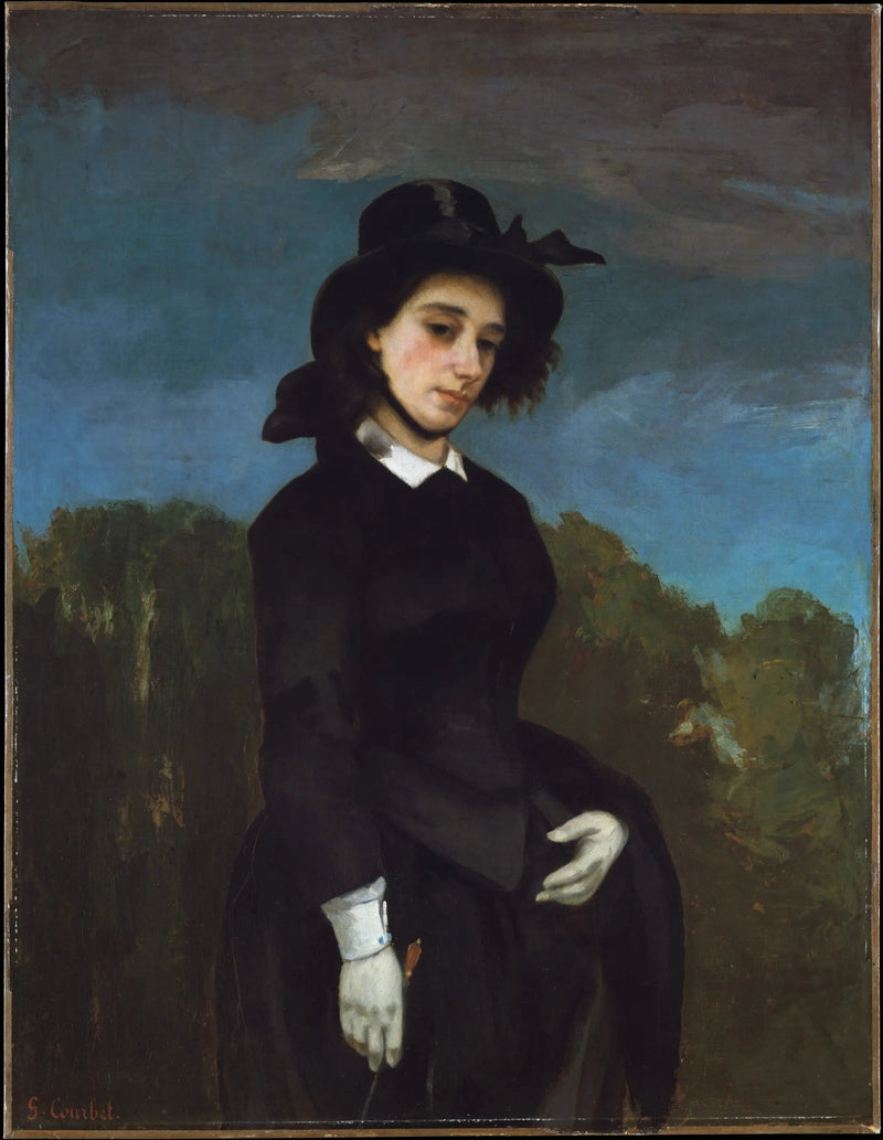 A Amazona - Gustave Courbet