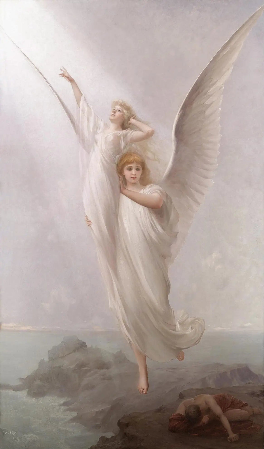 L’âme humaine - Luis Ricardo Falero - Alpha Reproduction