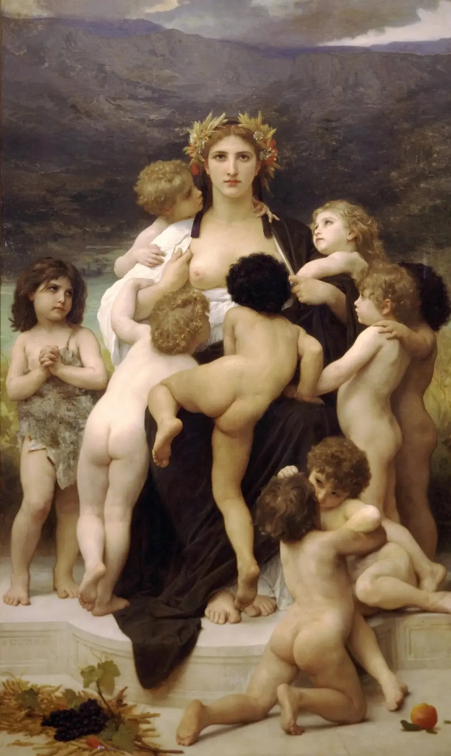 A Alma parental - Bouguereau