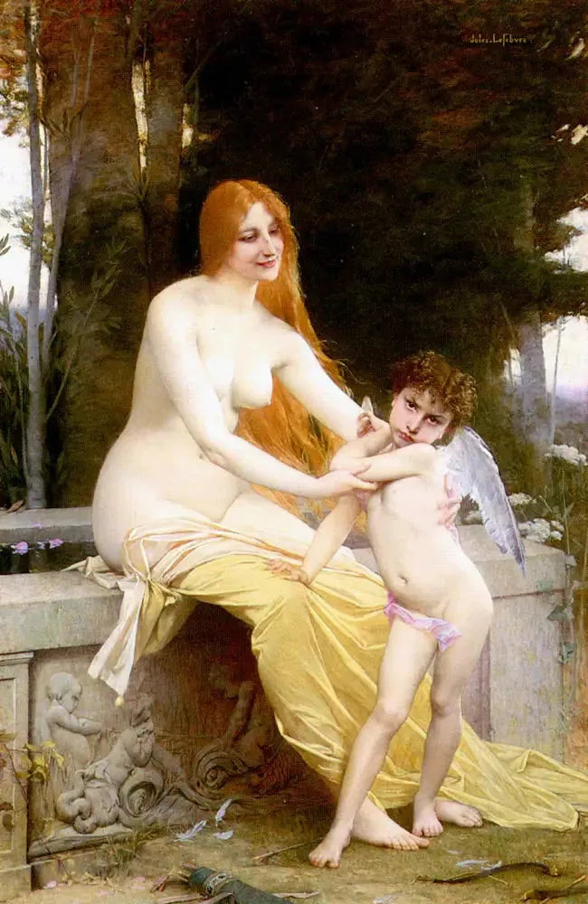 O amor abençoado - Jules Lefebvre