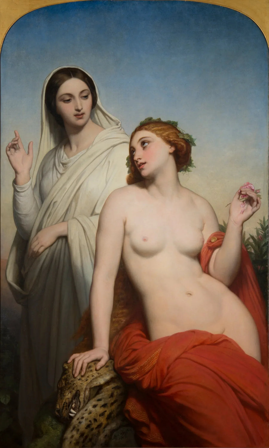 O Amor Celestial e Terrestre - Ary Scheffer