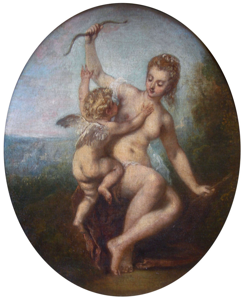 O Amor Desarmado - Antoine Watteau