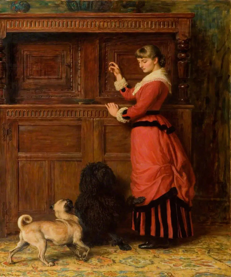 O amor do armário - Briton Rivière