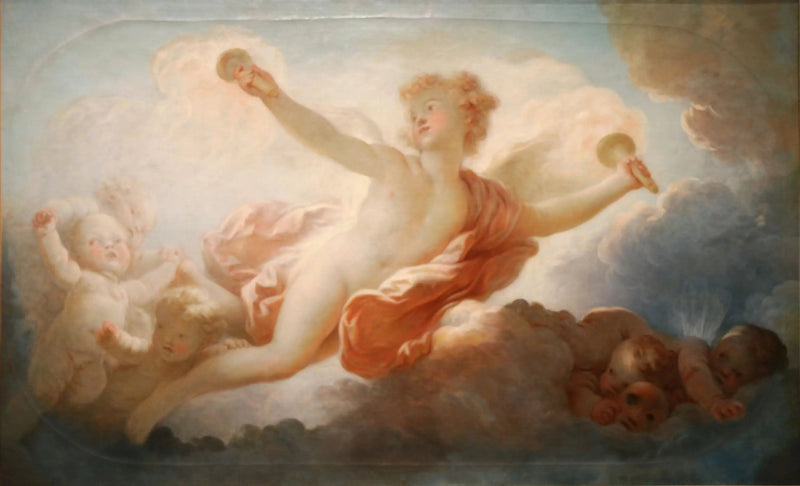 O Amor Abraça o Universo - Jean-Honoré Fragonard