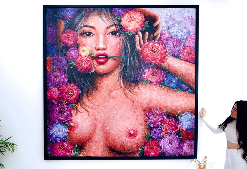Amor em Flor | 200 x 200 cm