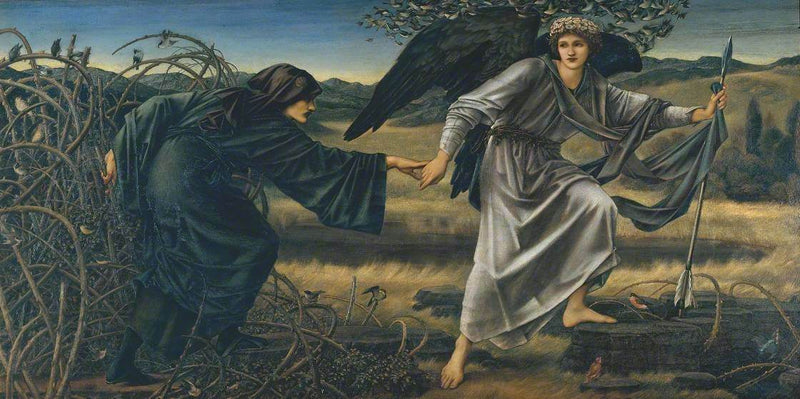 O amor e o peregrino - Edward Burne-Jones