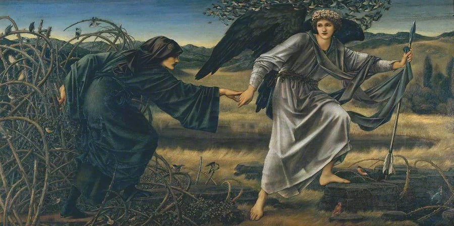 O amor e o peregrino - Edward Burne-Jones