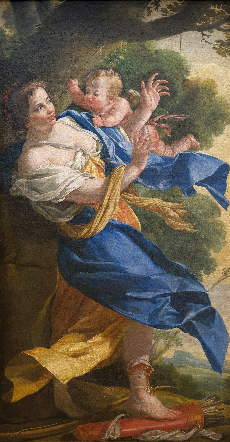 O Amor que se vinga - Simon Vouet