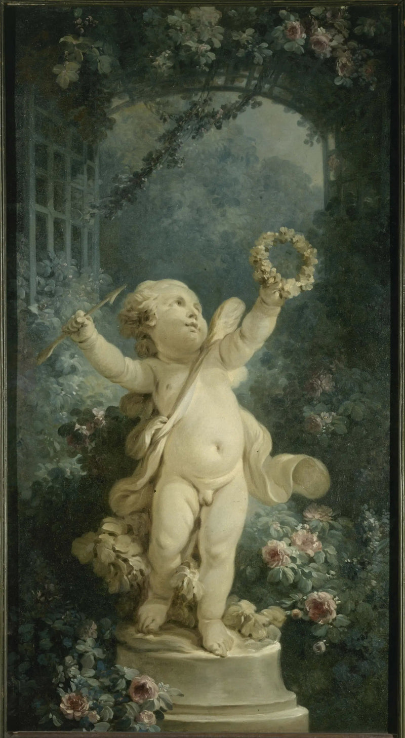 O Amor Triunfante - Jean-Honoré Fragonard