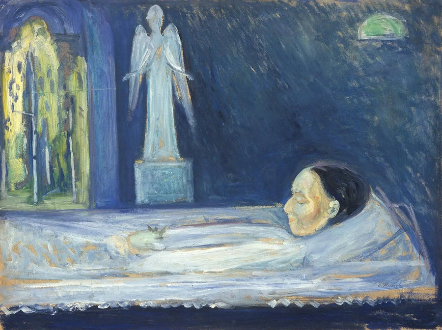 O Anjo da Morte - Edvard Munch