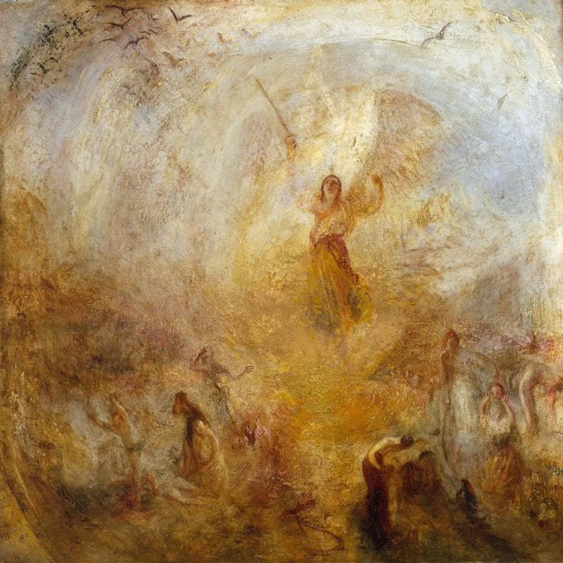 O Anjo, de pé ao sol - J. M. W. Turner