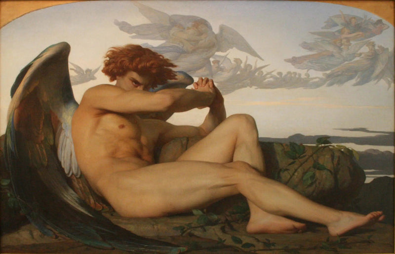 O Anjo Caído - Alexandre Cabanel