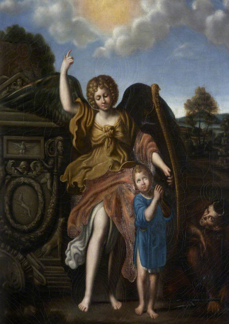 O anjo da guarda - Domenichino