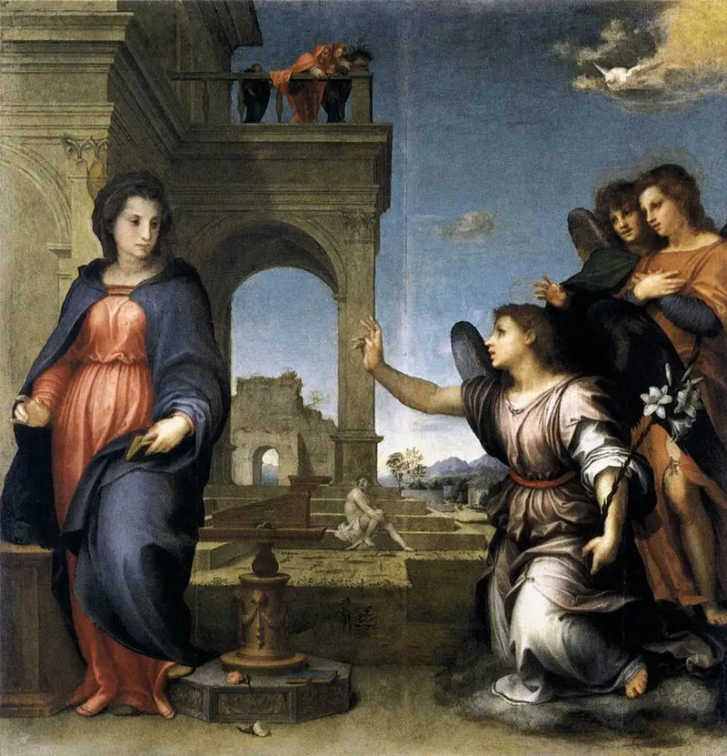 A Anunciação a Maria - Andrea del Sarto
