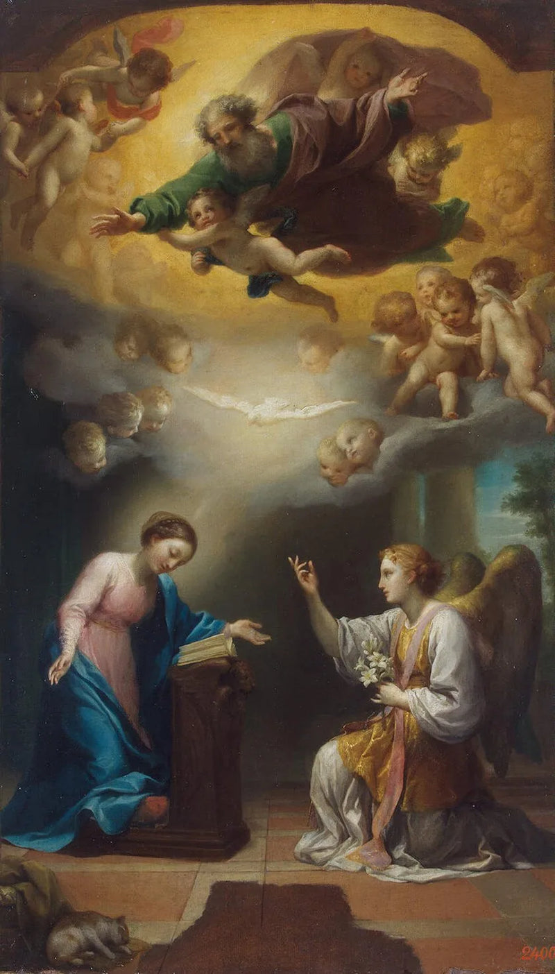 A Anunciação - Anton Raphael Mengs