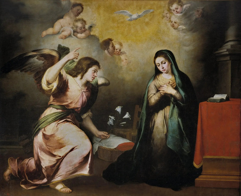 A Anunciação - Bartolomé Esteban Murillo