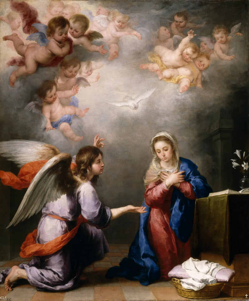A Anunciação - Bartolomé Esteban Murillo