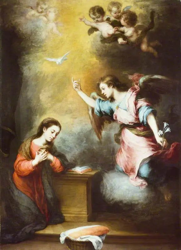 A Anunciação - Bartolomé Esteban Murillo