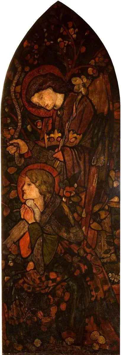 A Anunciação - Edward Burne-Jones