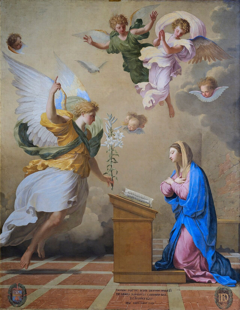 A Anunciação - Eustache Le Sueur