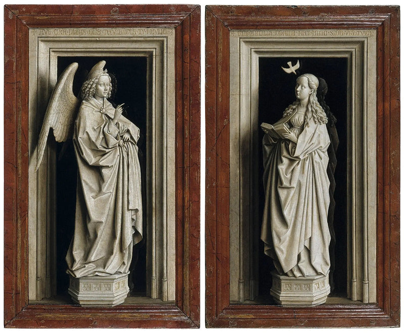 A Anunciação - Jan van Eyck