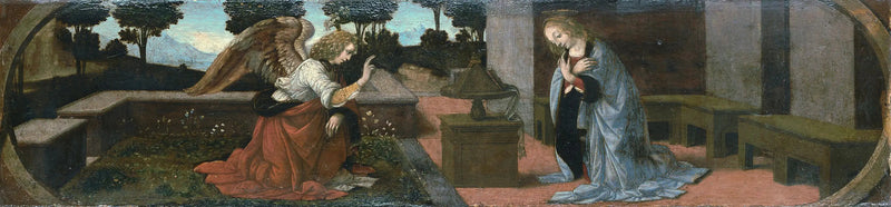 A Anunciação - Leonardo da Vinci