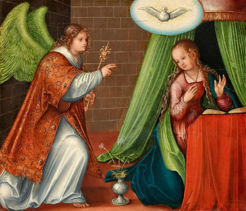 A Anunciação - Lucas Cranach, o Velho